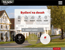 Tablet Screenshot of black-reality.cz